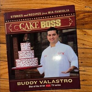 Party Book by Buddy Valastro - Red and White